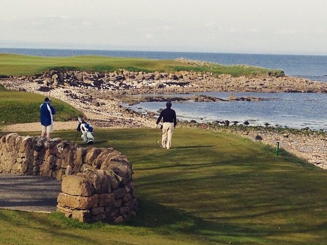 Kingsbarns, a superb links course 7 miles from St Andrews on the Fife coast image