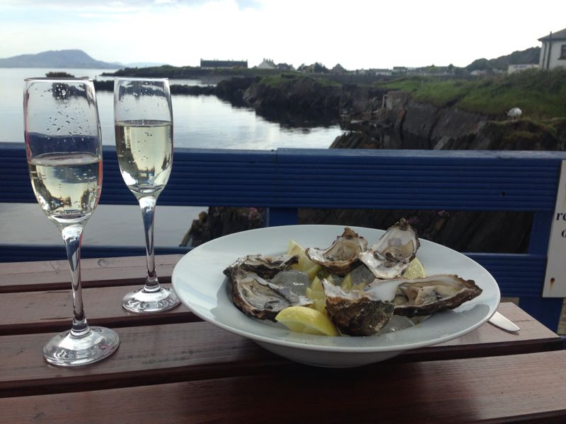 Cross the Atlantic onto Seil Island and try some fresh Scottish oysters image