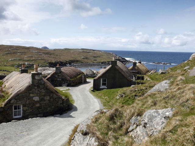 Experience the history and heritage of crofting life at an authentic preserved island village image