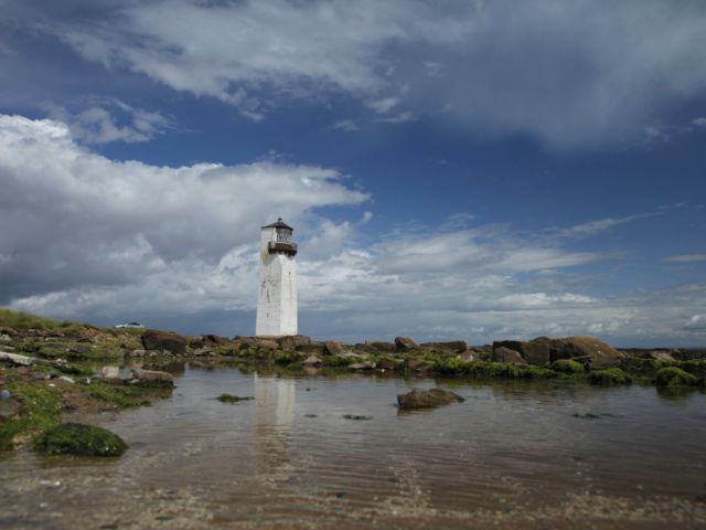 Enjoy a visit to the second oldest lighthouse in Scotland on the Solway Coast in Dumfries & Galloway image