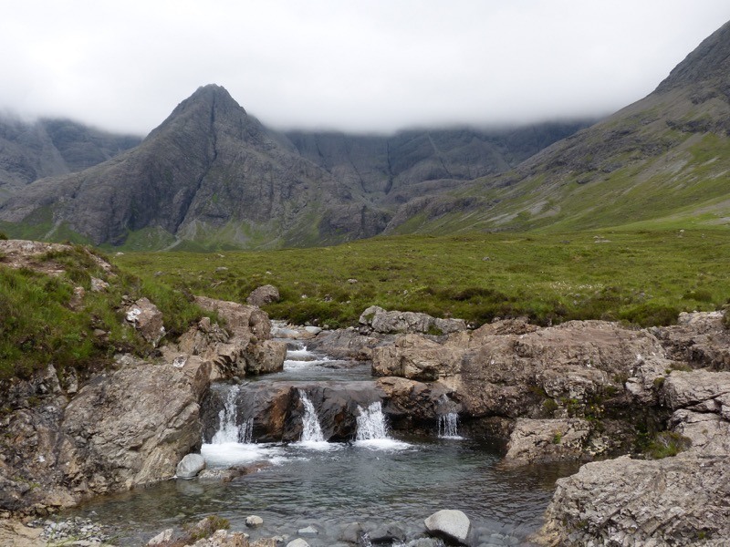 Explore the Cuillin Mountains on Skye and a walk through Glenbrittle image