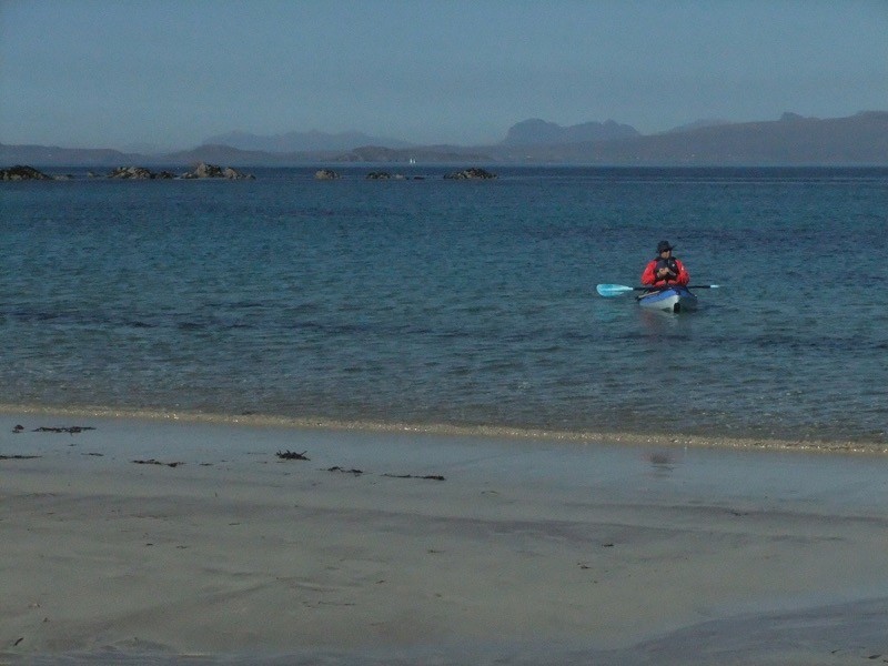 Immerse yourself in the wilderness and tranquility of the north west of Scotland on an amazing one day sea-kayaking trip image