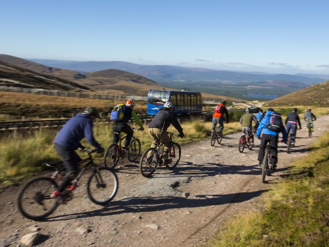 Spend time exploring the many walking and cycling trails in the Cairngorm National Park image