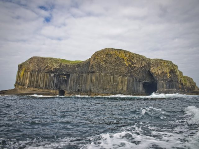 Visit the breathtaking island of Staffa to view Fingals Cave and thousands of nesting puffins and razorbills in the summer months image